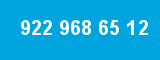 922 968 65 12